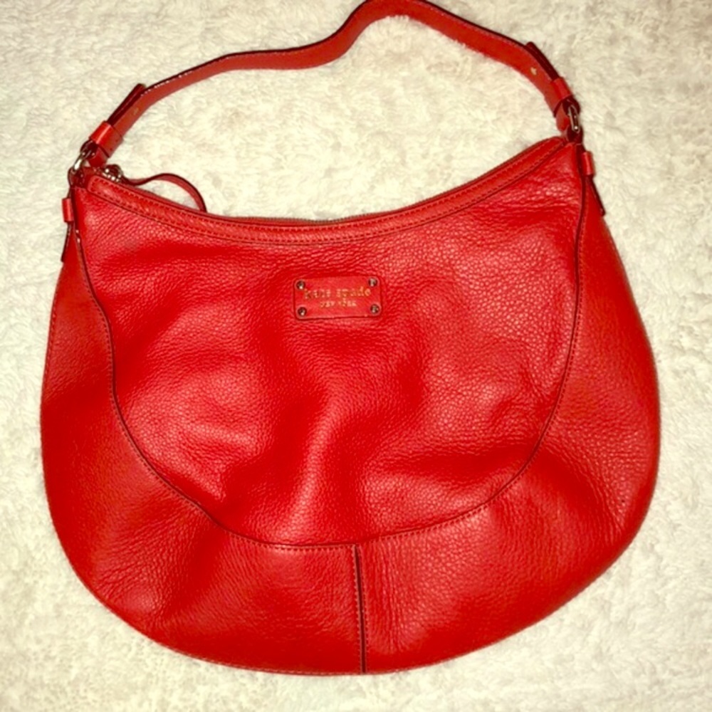 Kate Spade Red/Orange Hobo